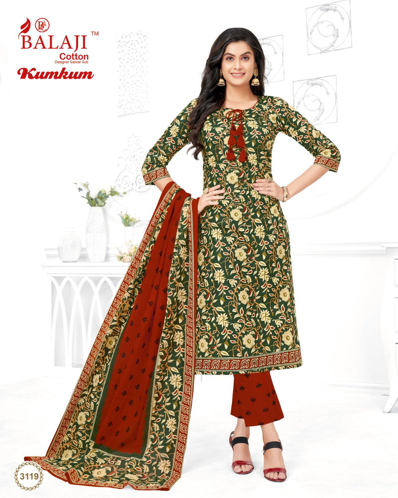 Balaji Cotton Kumkum Vol 31 Cotton Printed Daily Wear Salwar Kameez