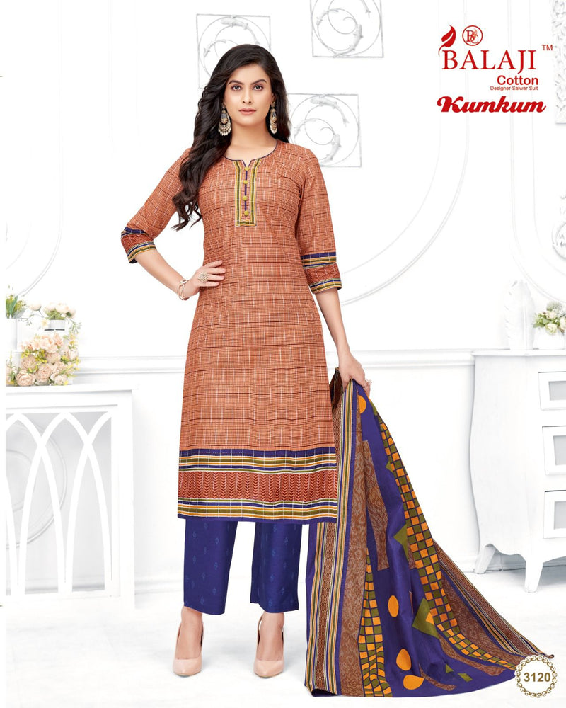 Balaji Cotton Kumkum Vol 31 Cotton Printed Daily Wear Salwar Kameez