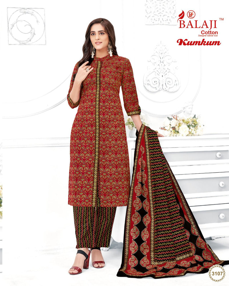 Balaji Cotton Kumkum Vol 31 Cotton Printed Daily Wear Salwar Kameez