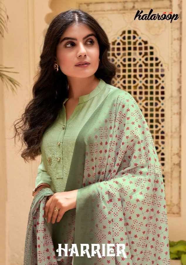 Kajree Fashion Harrier Pure Viscose With Khatli Work Stylish Kurti