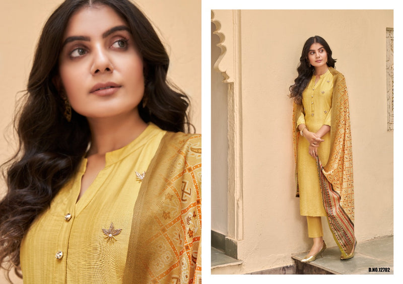Kajree Fashion Harrier Pure Viscose With Khatli Work Stylish Kurti