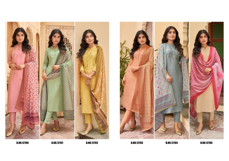 Kajree Fashion Harrier Pure Viscose With Khatli Work Stylish Kurti