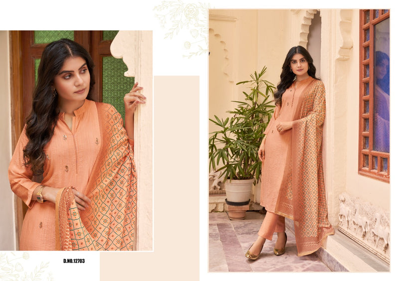 Kajree Fashion Harrier Pure Viscose With Khatli Work Stylish Kurti
