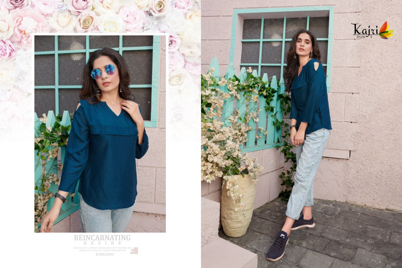 Kajri Style Mystri Vol 2 Rayon Fancy Tops