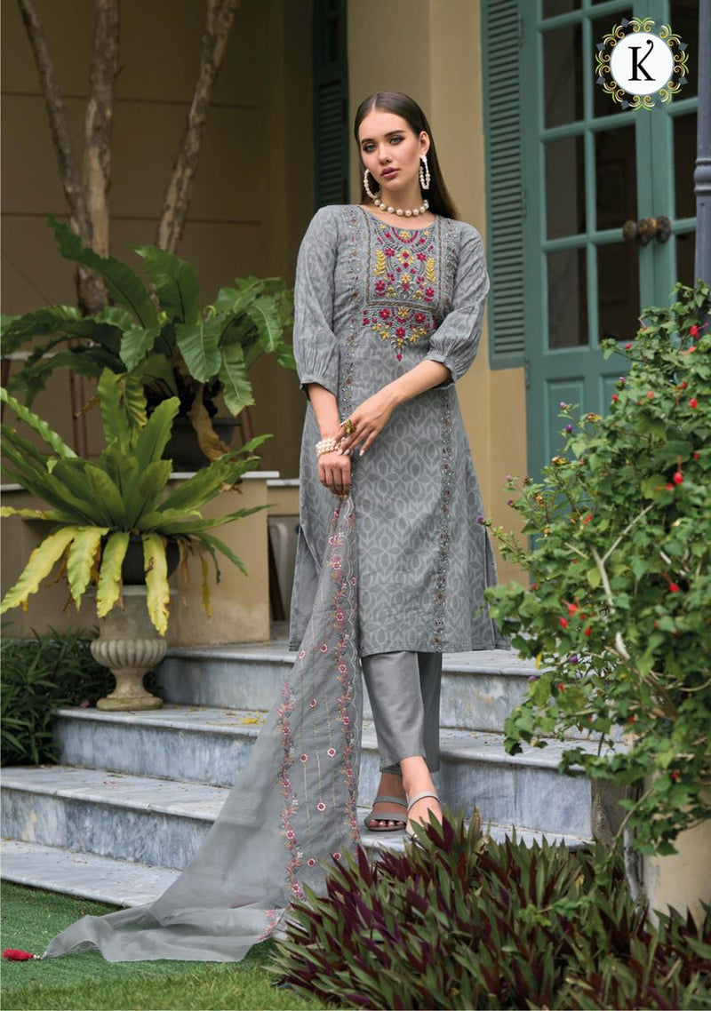 Kaliee Fashion Noor E Ishq Pure Cotton Handwork Fancy Designer Kurti