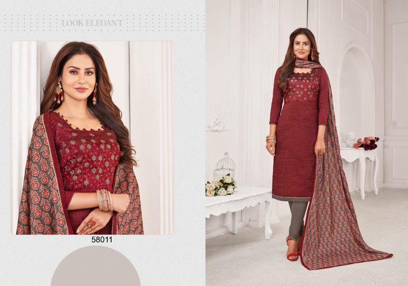 Kapil Fab Oneplus Banarsi Silk With Work Salwar Suit