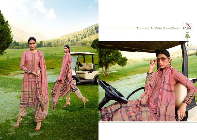 Kara Suits Pashmina Print With Embroidery Work Salwar Suit
