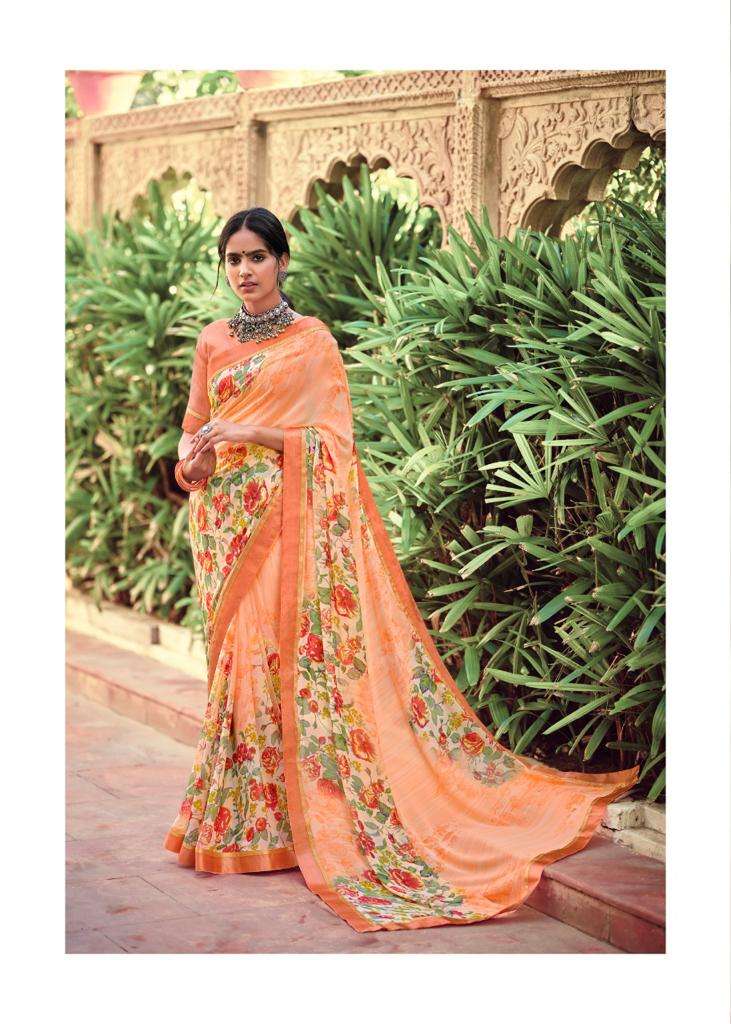 Kashvi Creation Phulwari Weightless With Fancy Border Printed Designer Sarees