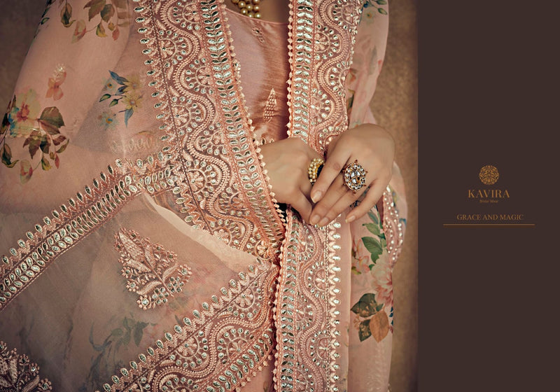 Kavira Launch By Vaarija Fancy Digital Printed Comfortable Wear Excluisve Designer Casual Wear Sarees