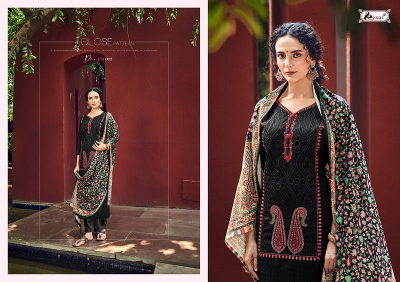 Kesar Isra Viscose Pashmina With Kashmiri Embroidery Work