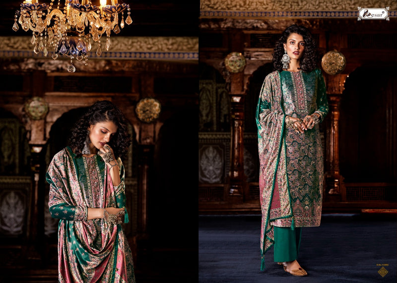 Kesar Rooh Velvet Pure Viscose Silky Digital Print Salwar Suit