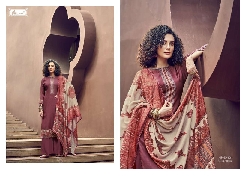 Kesar Waziha Viscose Pashmina Digital Print Suit