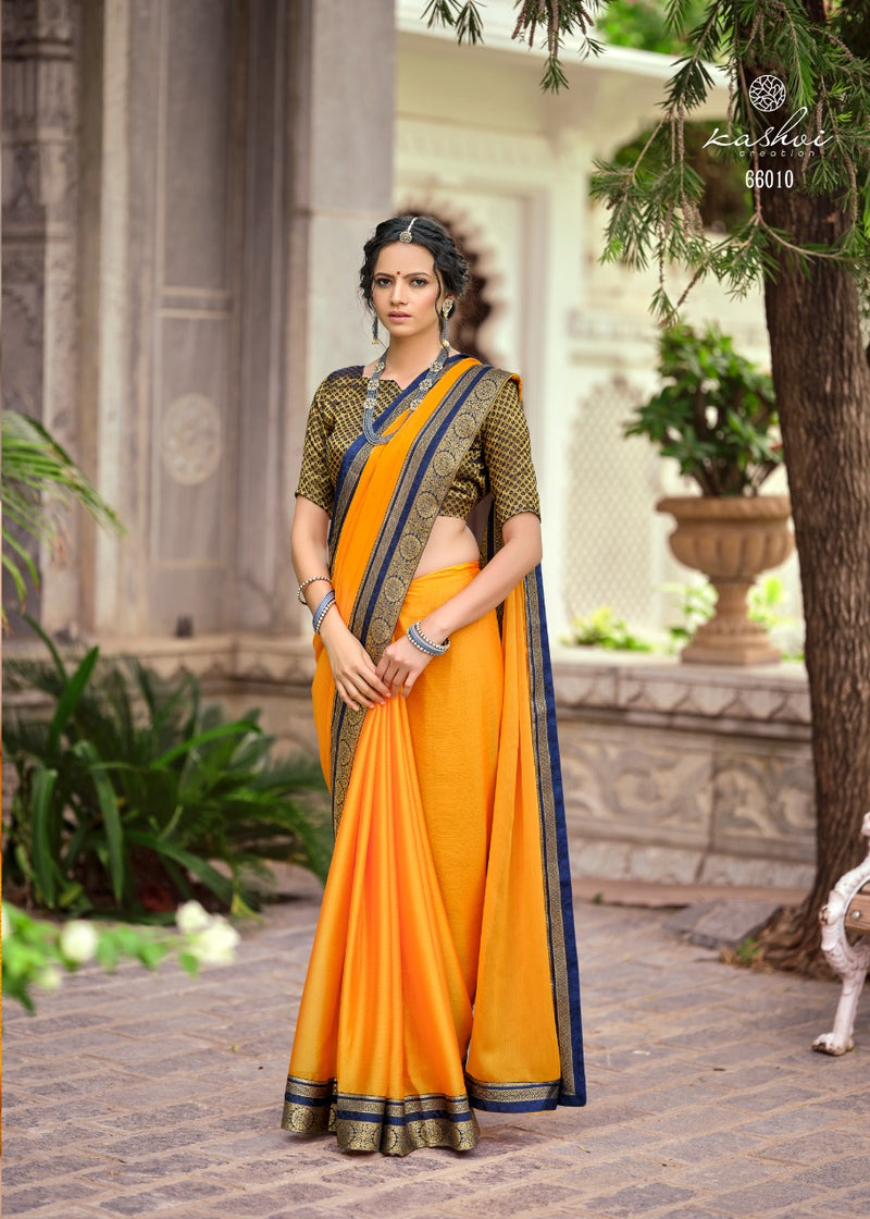 Keshvi Creation Avni Chiffon Heavy Fancy Saree