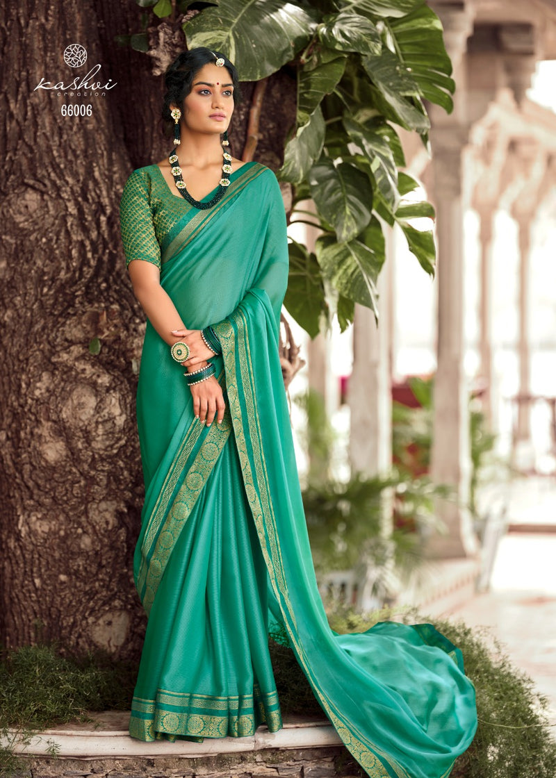 Keshvi Creation Avni Chiffon Heavy Fancy Saree