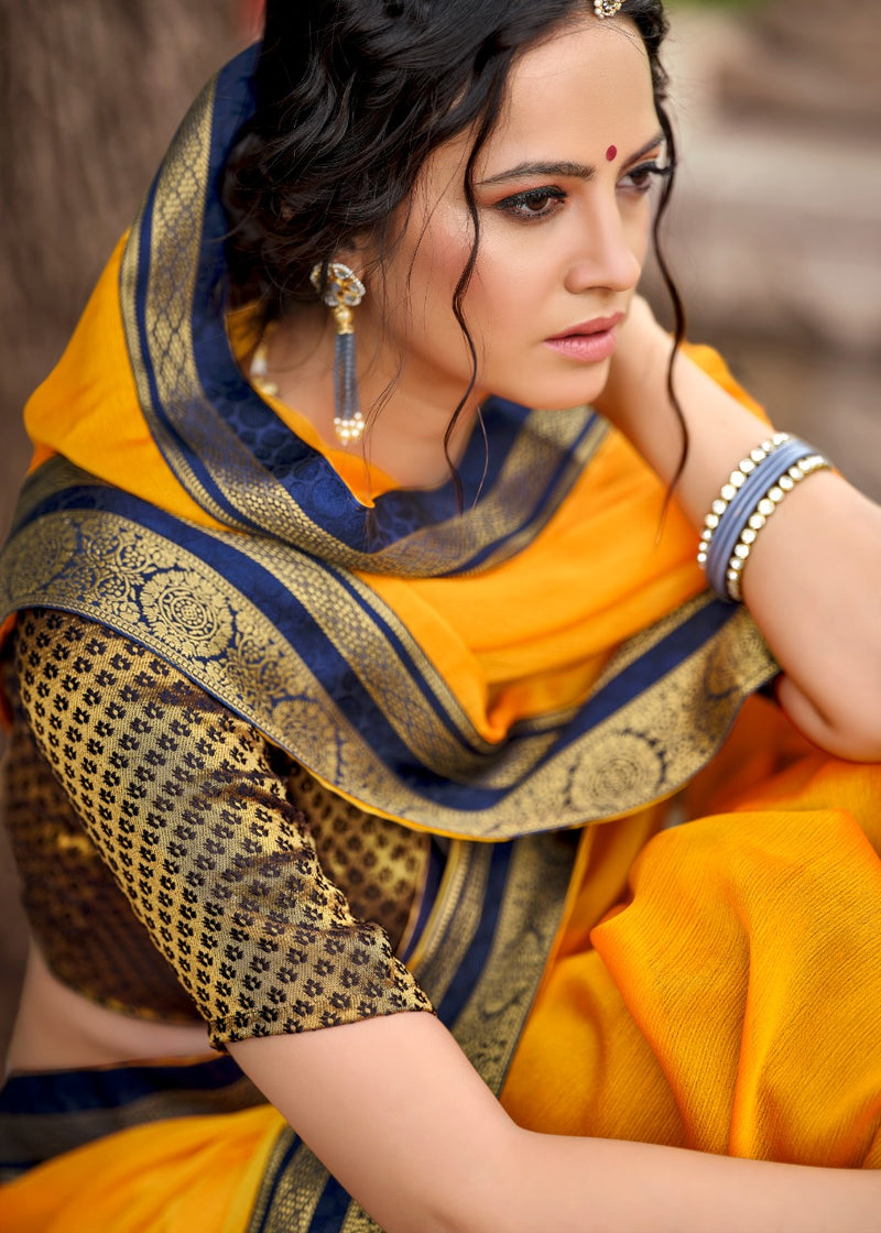 Keshvi Creation Avni Chiffon Heavy Fancy Saree