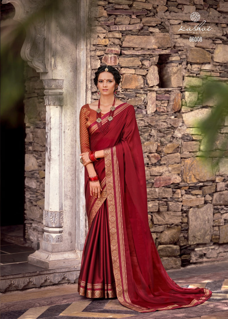 Keshvi Creation Avni Chiffon Heavy Fancy Saree