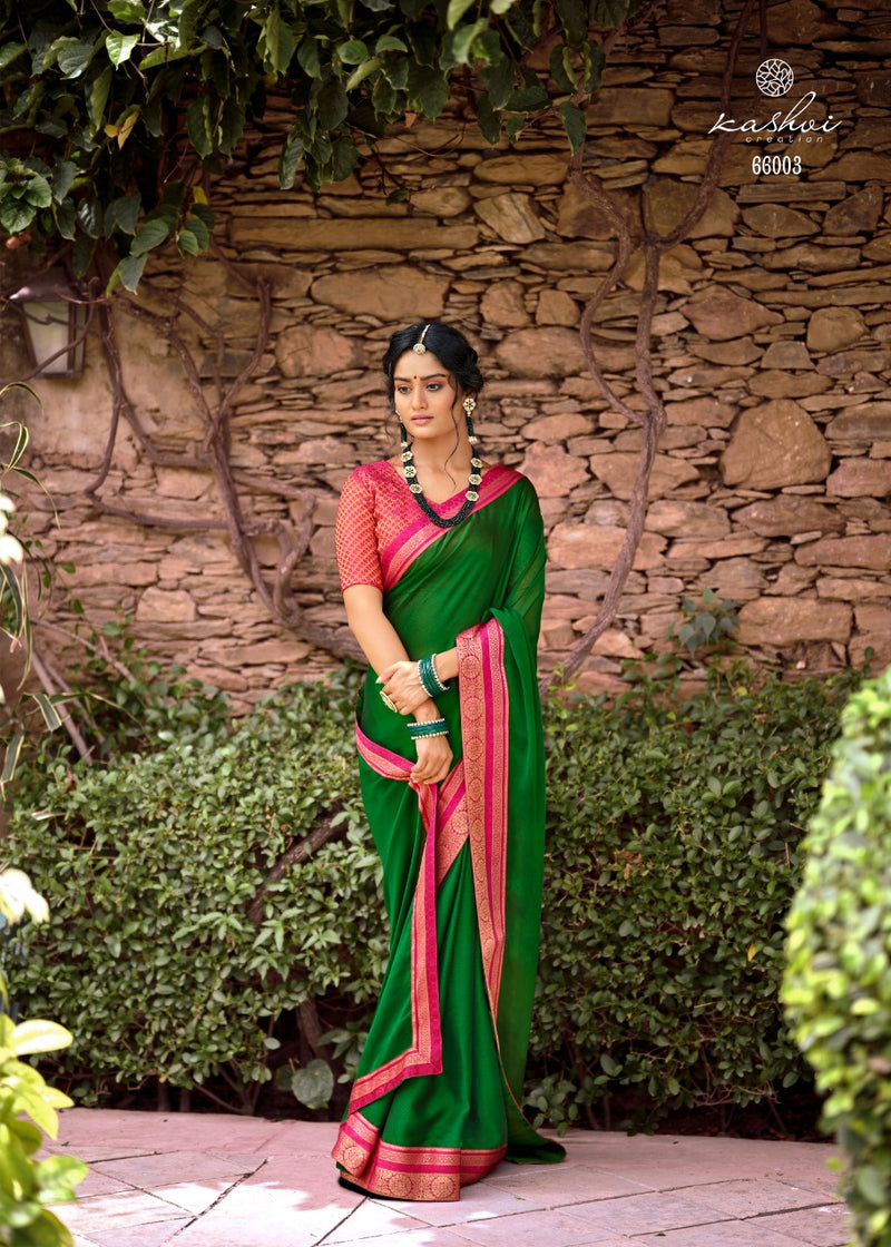 Keshvi Creation Avni Chiffon Heavy Fancy Saree