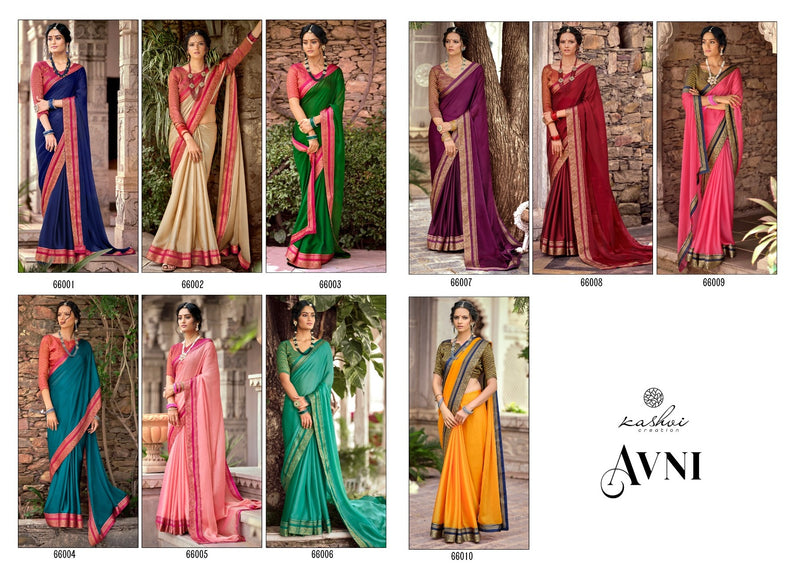 Keshvi Creation Avni Chiffon Heavy Fancy Saree