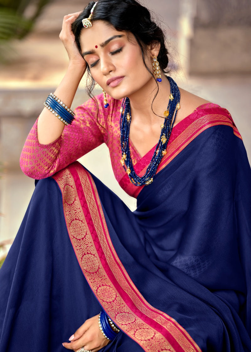 Keshvi Creation Avni Chiffon Heavy Fancy Saree