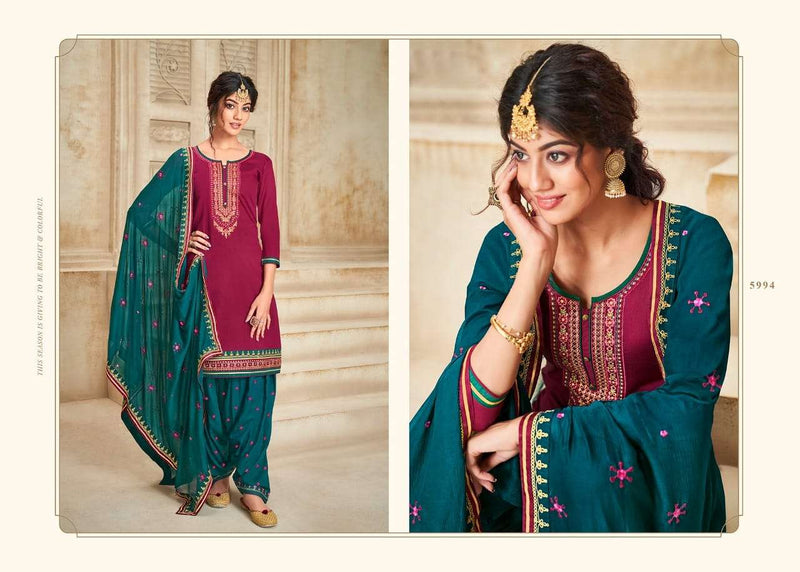 Kessi Patiyala House Vol 86 Jam Silk With Work Designer Salwar Suit
