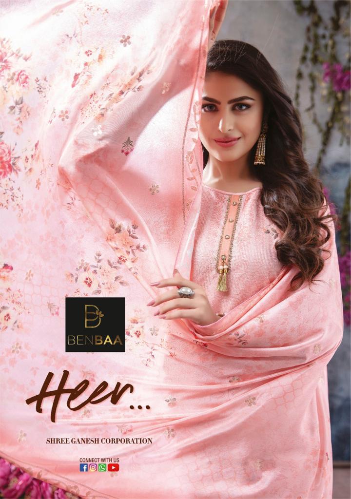 Kiana Benbaa Launch Heer Jam Silk With Digital Embroidery Work Casual Wear Fancy Kurtis