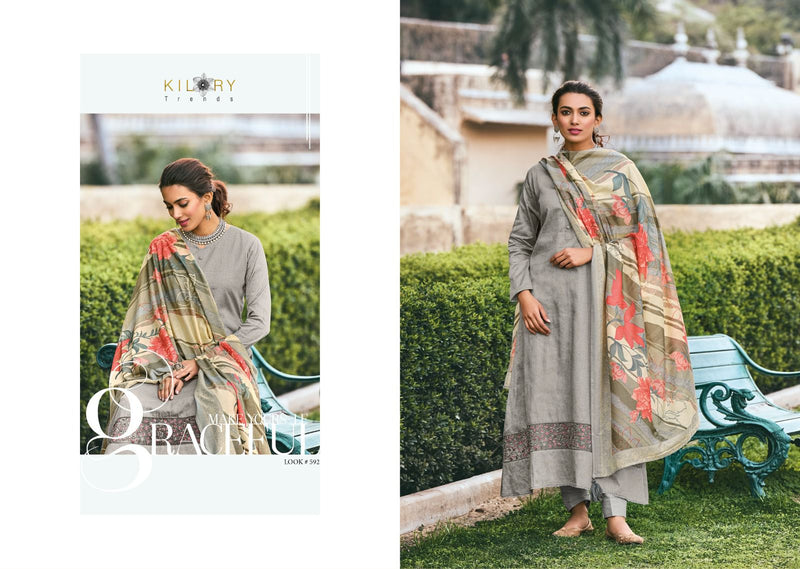 Kilory Trendz Ruhi Vol 5 Pure Jam Cotton Fancy Embroidery Work Salwar Suit