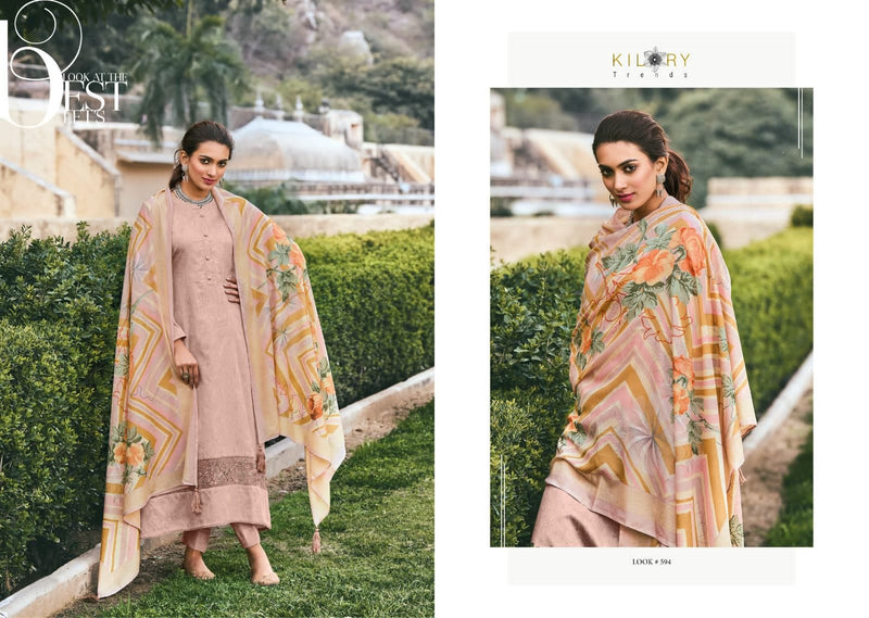 Kilory Trendz Ruhi Vol 5 Pure Jam Cotton Fancy Embroidery Work Salwar Suit