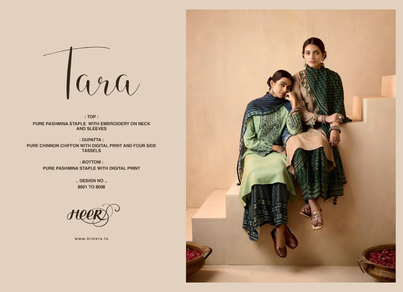 Kimora Heer Tara Pashmina Fancy Designer Salwar Suit