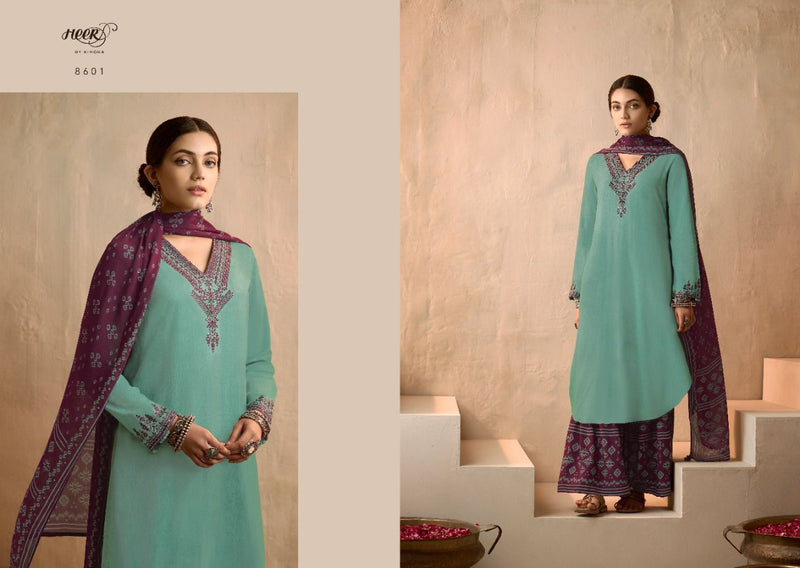 Kimora Heer Tara Pashmina Fancy Designer Salwar Suit