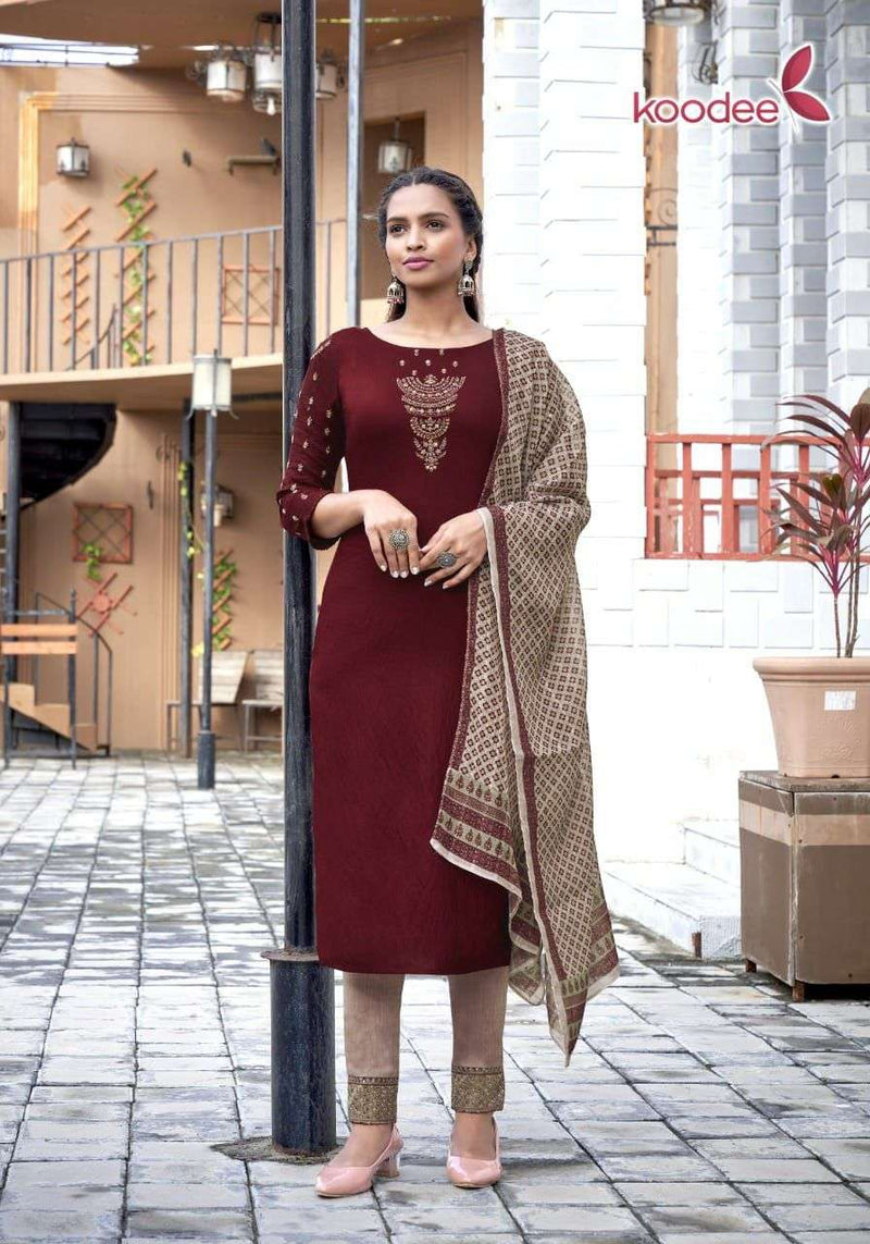 Kodee Sandhya Vol 2 Fancy Pure Nylon Fancy Salwar Suit