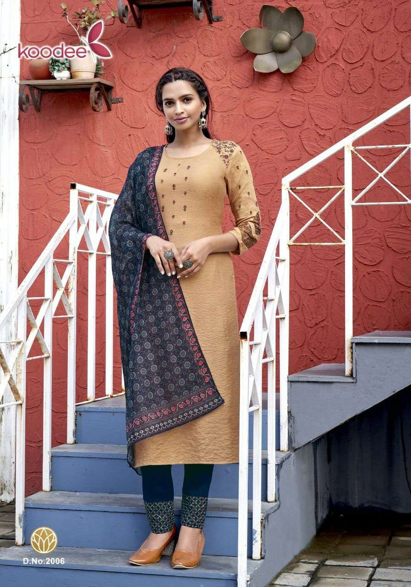 Kodee Sandhya Vol 2 Fancy Pure Nylon Fancy Salwar Suit