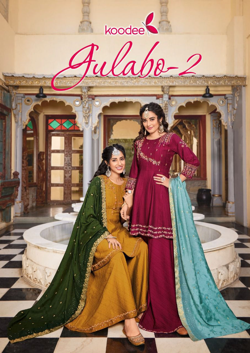 Koodee Fashion Gulabo Vol 2 Fancy Viscose Designer Wear Kurti