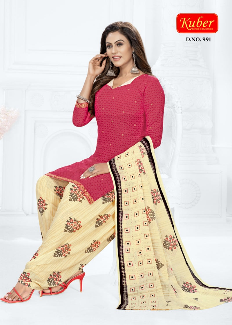 Kuber Geet Patiyala Vol 9 Pure Cotton Fency  Designer Salwar Suit