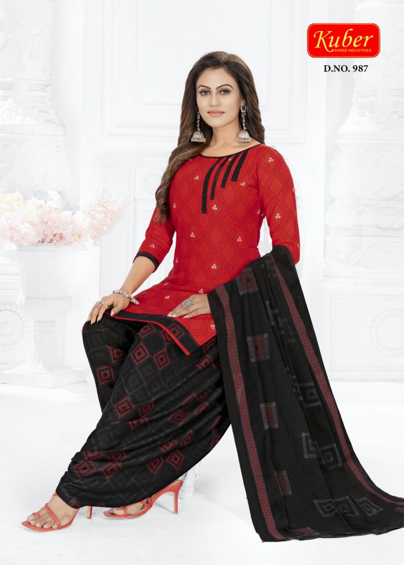Kuber Geet Patiyala Vol 9 Pure Cotton Fency  Designer Salwar Suit