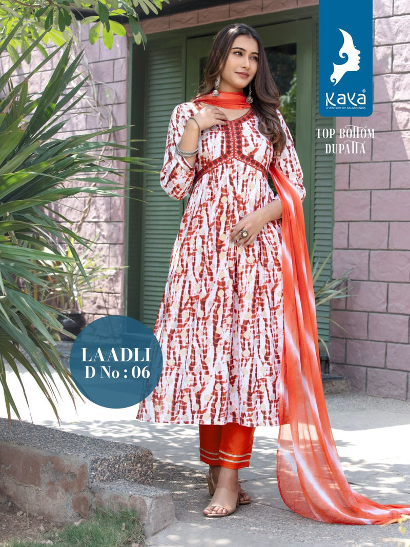 Kaya Laadli Rayon Printed Fancy Designer Party Wear Kurti