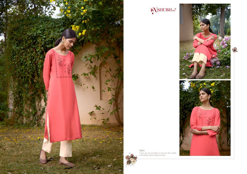 Shubh Nx Lado Rani Vol 1 Rayon Fancy Designer Festive Wear Kurtis