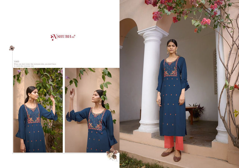 Shubh Nx Lado Rani Vol 1 Rayon Fancy Designer Festive Wear Kurtis