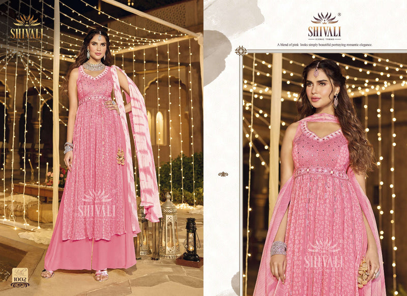 Shivali Laila Fancy With Beautiful Embroidery Work Stylish Designer Festival Wear Fancy Long Kurti