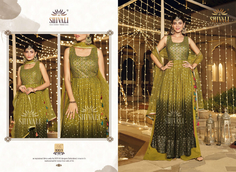 Shivali Laila Fancy With Beautiful Embroidery Work Stylish Designer Festival Wear Fancy Long Kurti