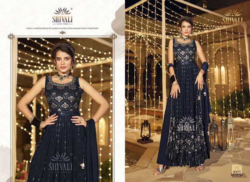 Shivali Laila Fancy With Beautiful Embroidery Work Stylish Designer Festival Wear Fancy Long Kurti