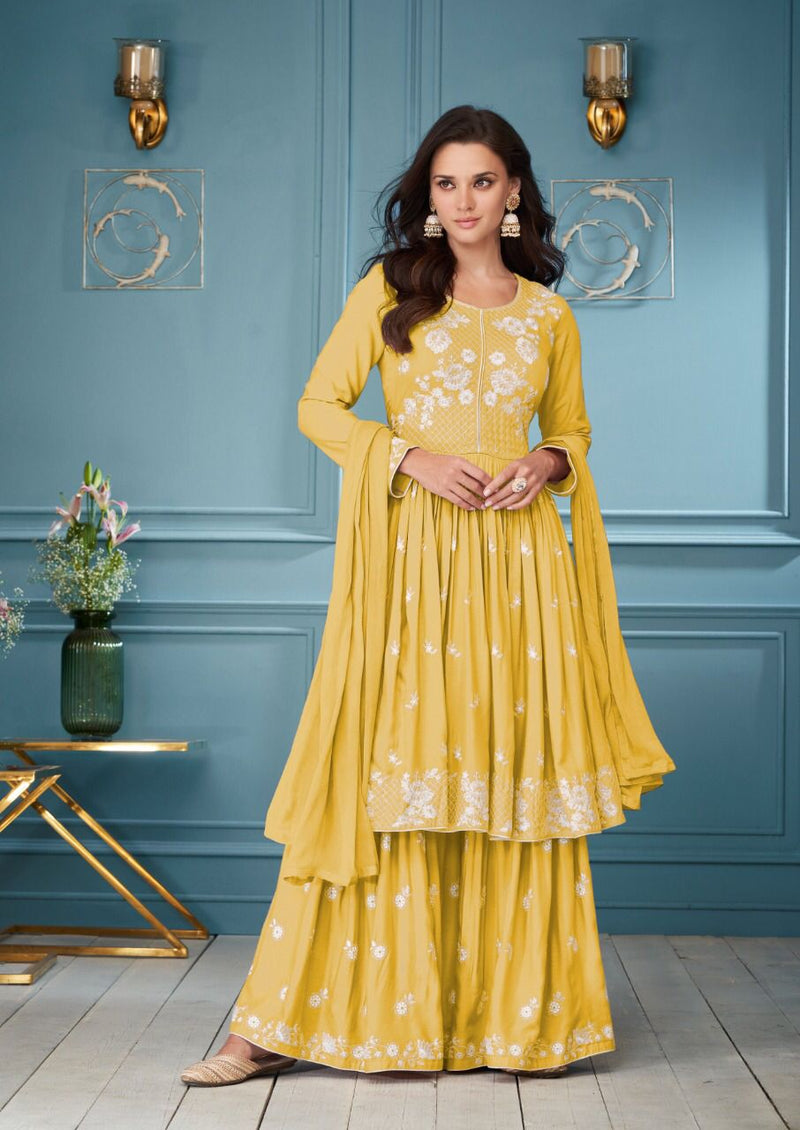 Vamika Lakhnavi Vol 3 Rayon With Heavy Embroidery Work Stylish Designer Festive Wear Kurti