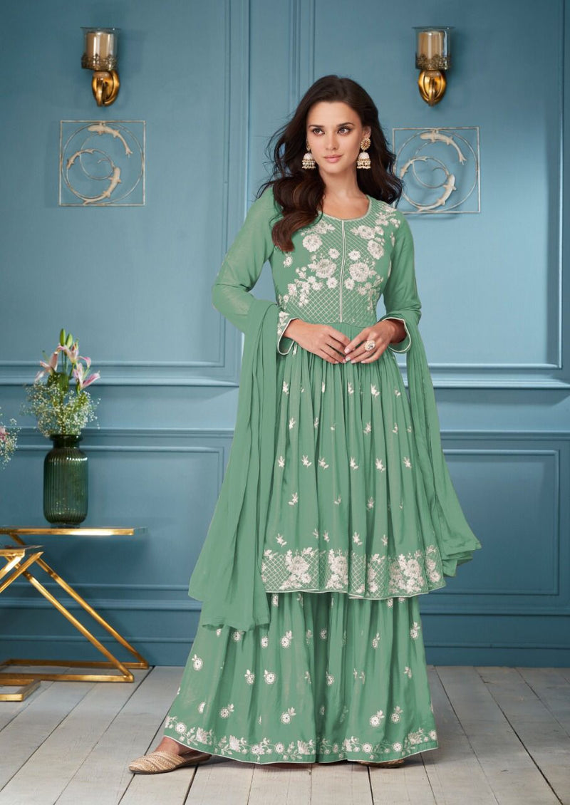 Vamika Lakhnavi Vol 3 Rayon With Heavy Embroidery Work Stylish Designer Festive Wear Kurti