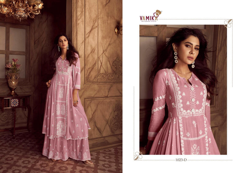 Vamika Lakhnawi Vol 4 Premium Heavy Rayon Designer Kurti Collection