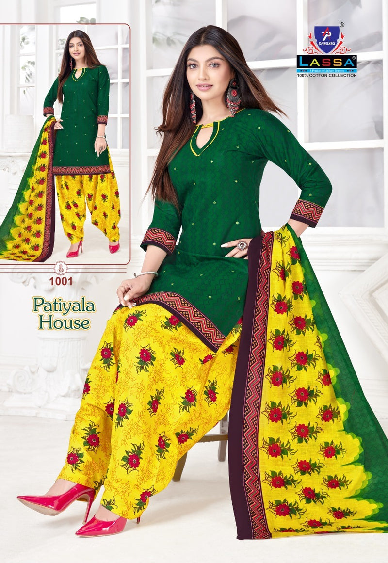 Arihant Cotton Lassa Patiyala House Pure Cotton Patiyala Style Festive Wear Salwar Kameez