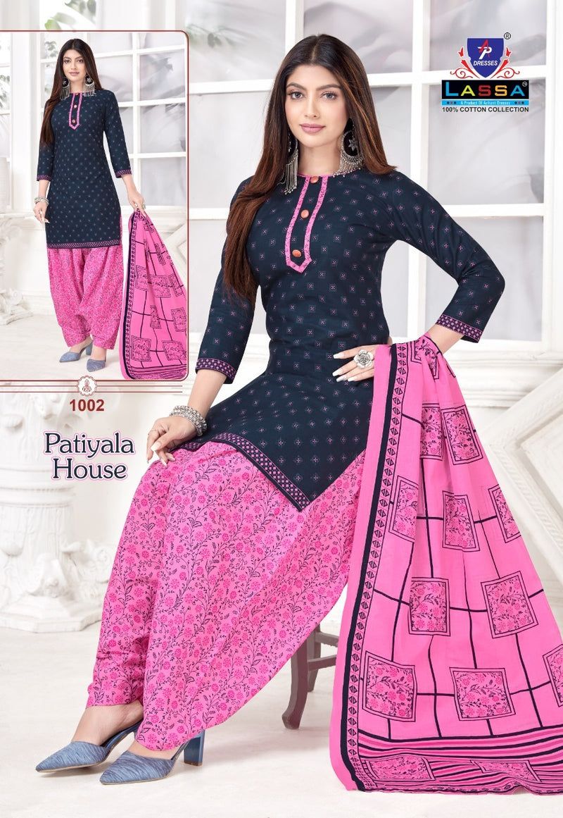 Arihant Cotton Lassa Patiyala House Pure Cotton Patiyala Style Festive Wear Salwar Kameez