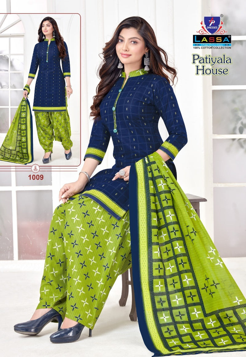 Arihant Cotton Lassa Patiyala House Pure Cotton Patiyala Style Festive Wear Salwar Kameez
