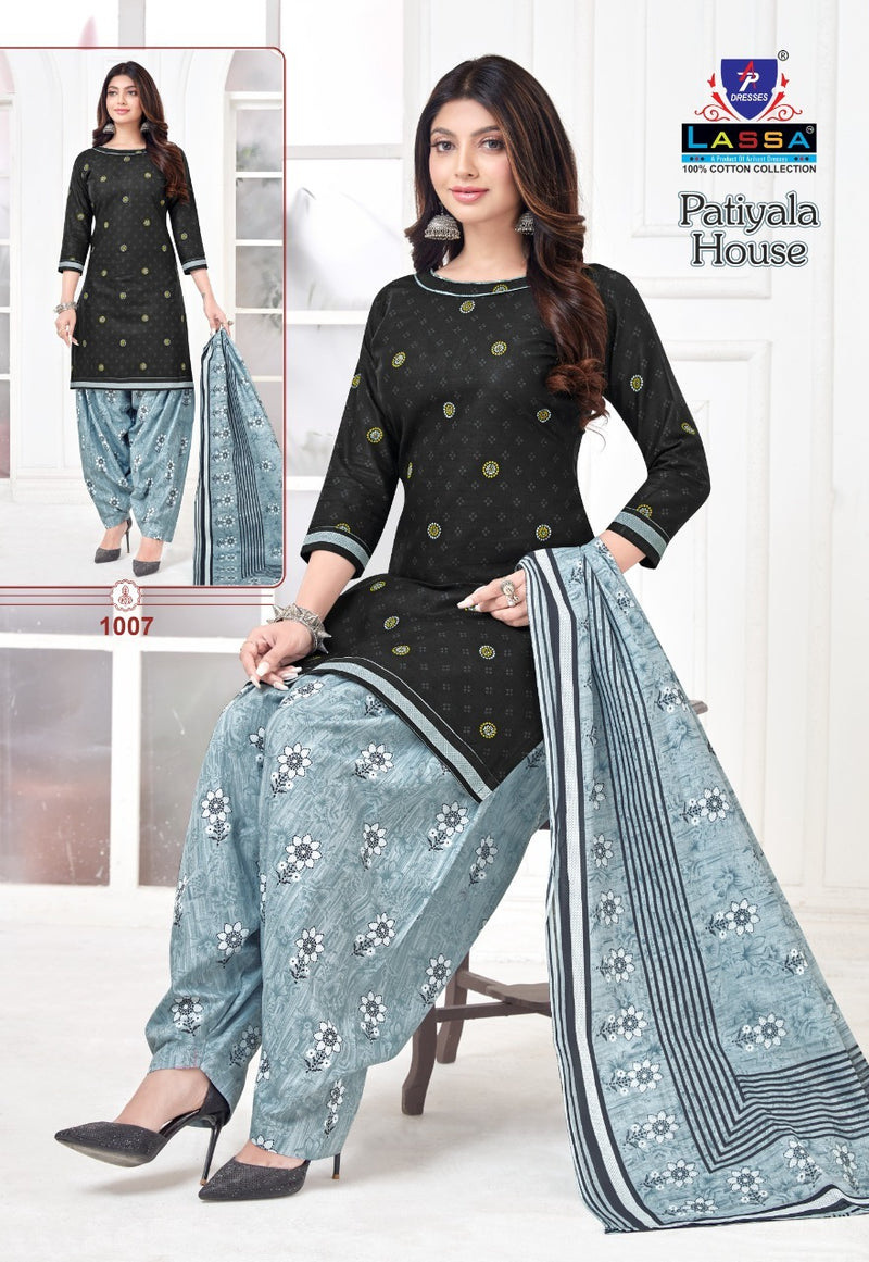 Arihant Cotton Lassa Patiyala House Pure Cotton Patiyala Style Festive Wear Salwar Kameez