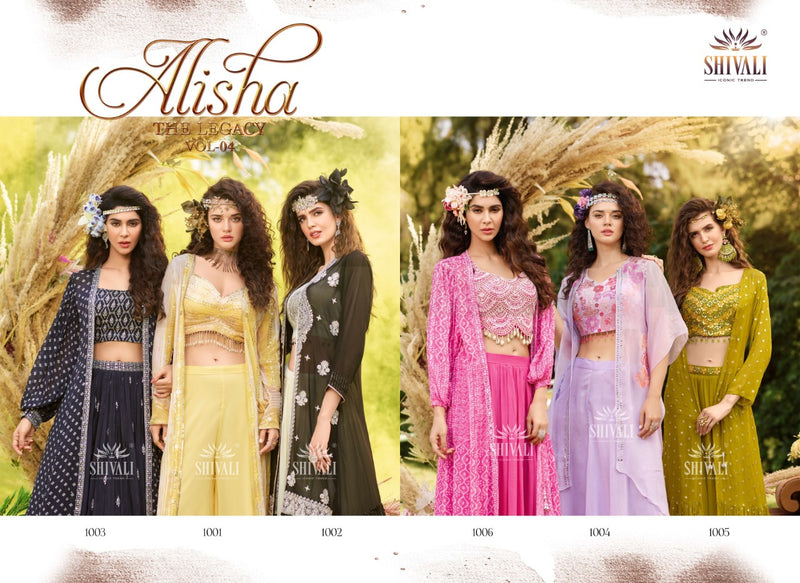 Shivali Legacy Vol 4 Fancy With Heavy Beautiful Work Stylish Designer Party Wear Fancy Long Kurti