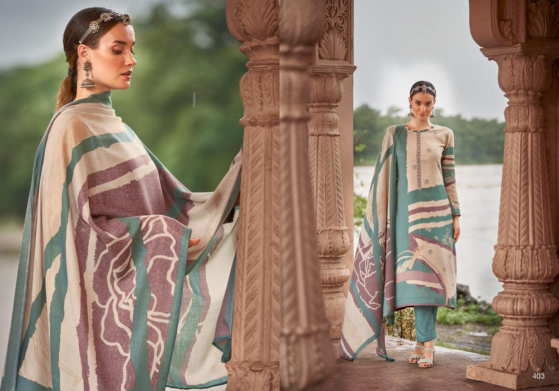 Sadhna Fashion Lehja Pashmina With fancy Work Stylish Designer Casual Wear Salwar Kameez