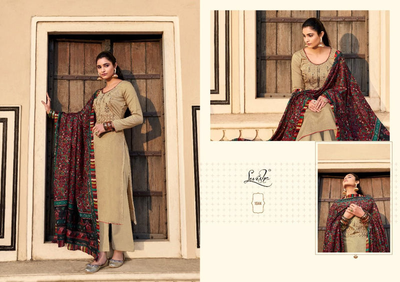 Levisha Lenet Jam Cotton Embroidered Party Wear Salwar Suits With Digital Prints